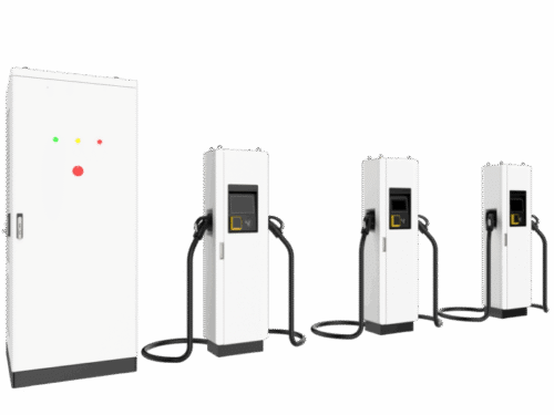 split multi-standard DC Supercharger station