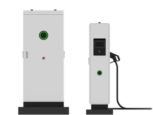 split multi-standard DC Supercharger station