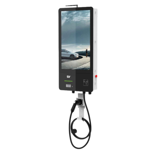 7kW~14kW AC Advertising Charging Station with 32” LCD screen
