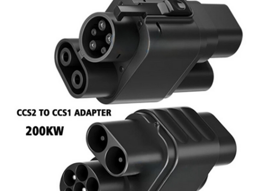 CCS2 to CCS1 Adapter Combo for Electric Vehicle Charging Connector EV Charger Converter