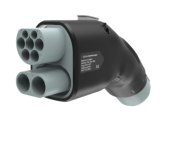 CCS2 to CHAdeMO DC electric vehicle adapter