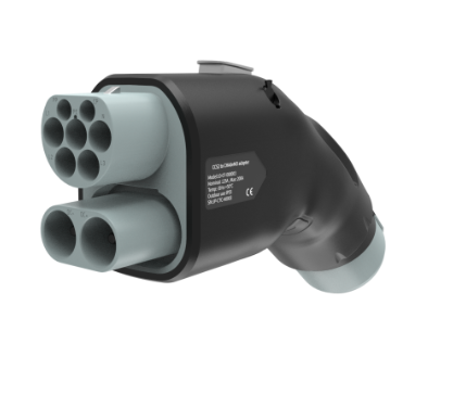 CCS2 to CHAdeMO DC electric vehicle adapter
