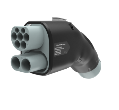 CCS2 to CHAdeMO DC electric vehicle adapter