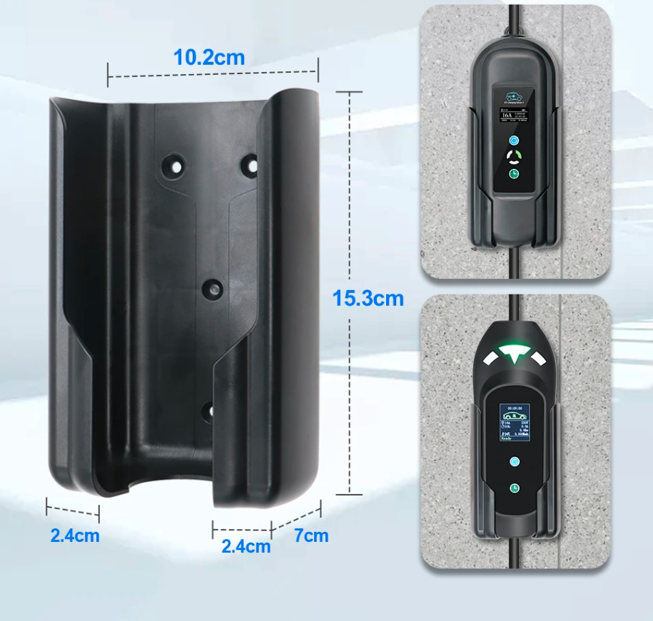 Portable Electric Vehicle Charger Box Holder