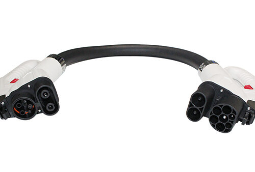 CCS2 (charger side) to CCS1 (vehicle side)