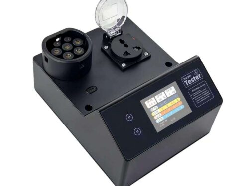 Test EV Charger Plug Testing EV Charger Tester for GB/T EV Charging Pile Tester with Resistive Load Field Vehicle Simulator
