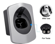 Tesla Cable Holder Silver