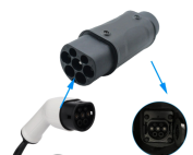 32A Type 2 To GBT Electric Vehicle Charging Adapter