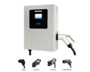 Wall-Mounted DC EV Charger 7KW/15KW/20KW/30KW/40KW | GBT/CCS1/CCS2 Standards