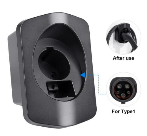 EV Cable Holder for Type 1 BLACK