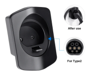 EV Type 2 Cable Holder Black